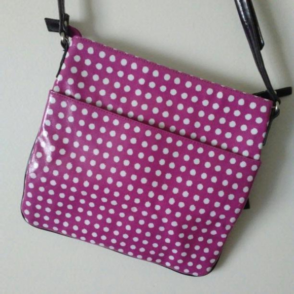 Merona Red Polka Dot Crossbody Bag - Picture 2 of 7